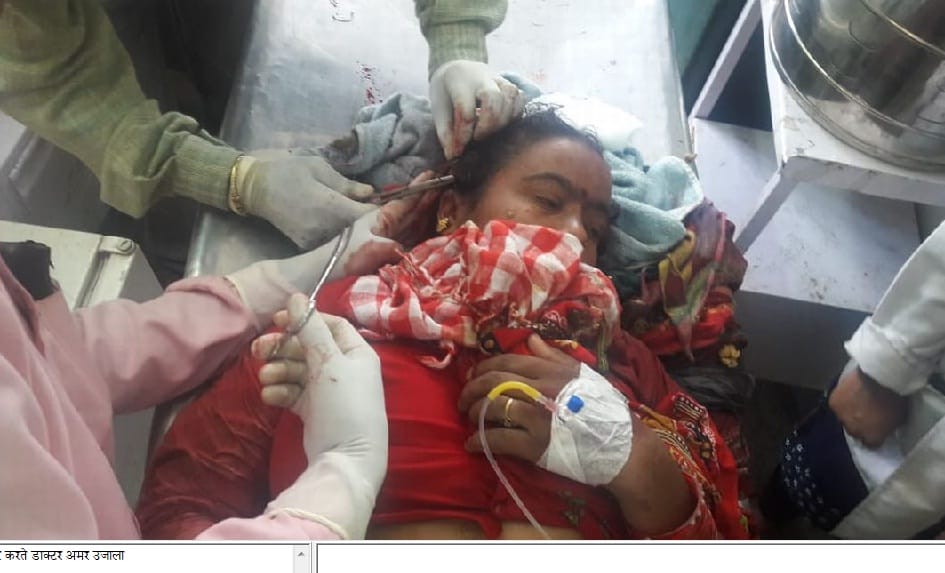man attacked woman while farming
