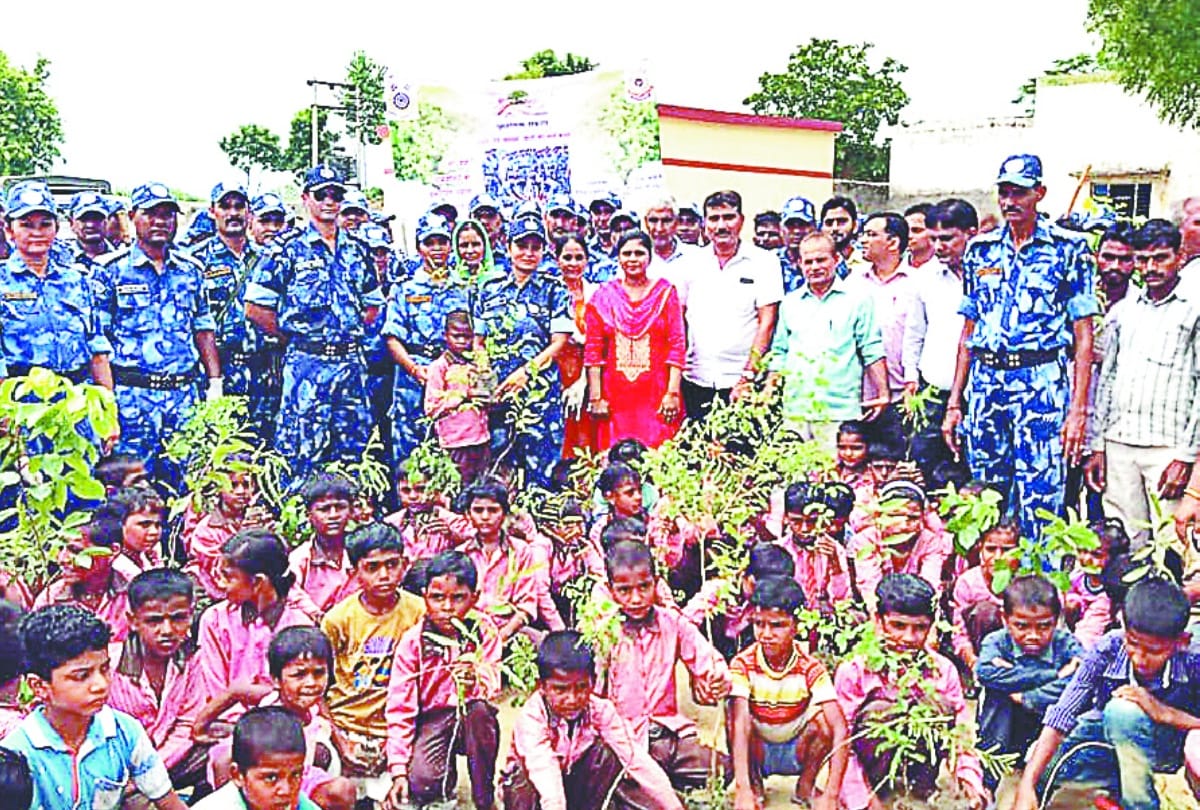 RAF Meerut 108 battalions adopted the village got a change at the same day