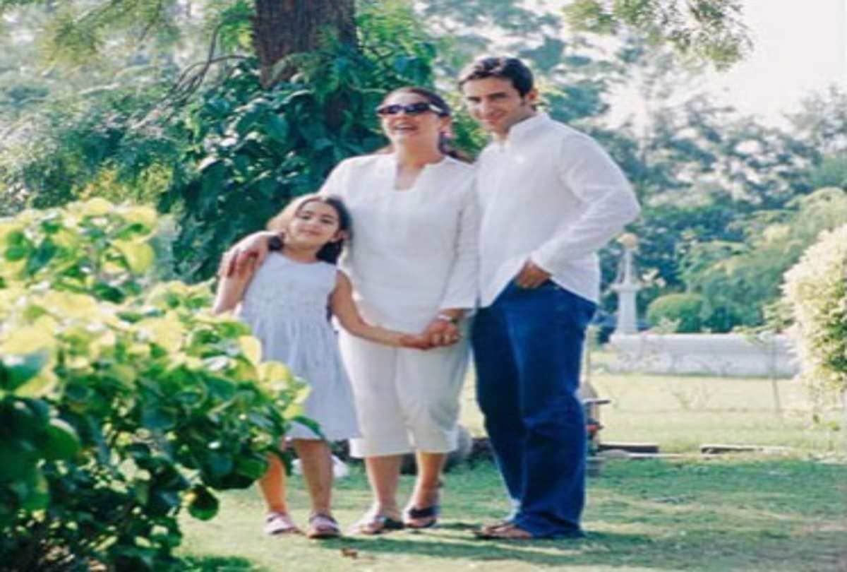 Sara Ali Khan Childhood PHoto With Mom Amrita Singh And Father Saif Ali Khan