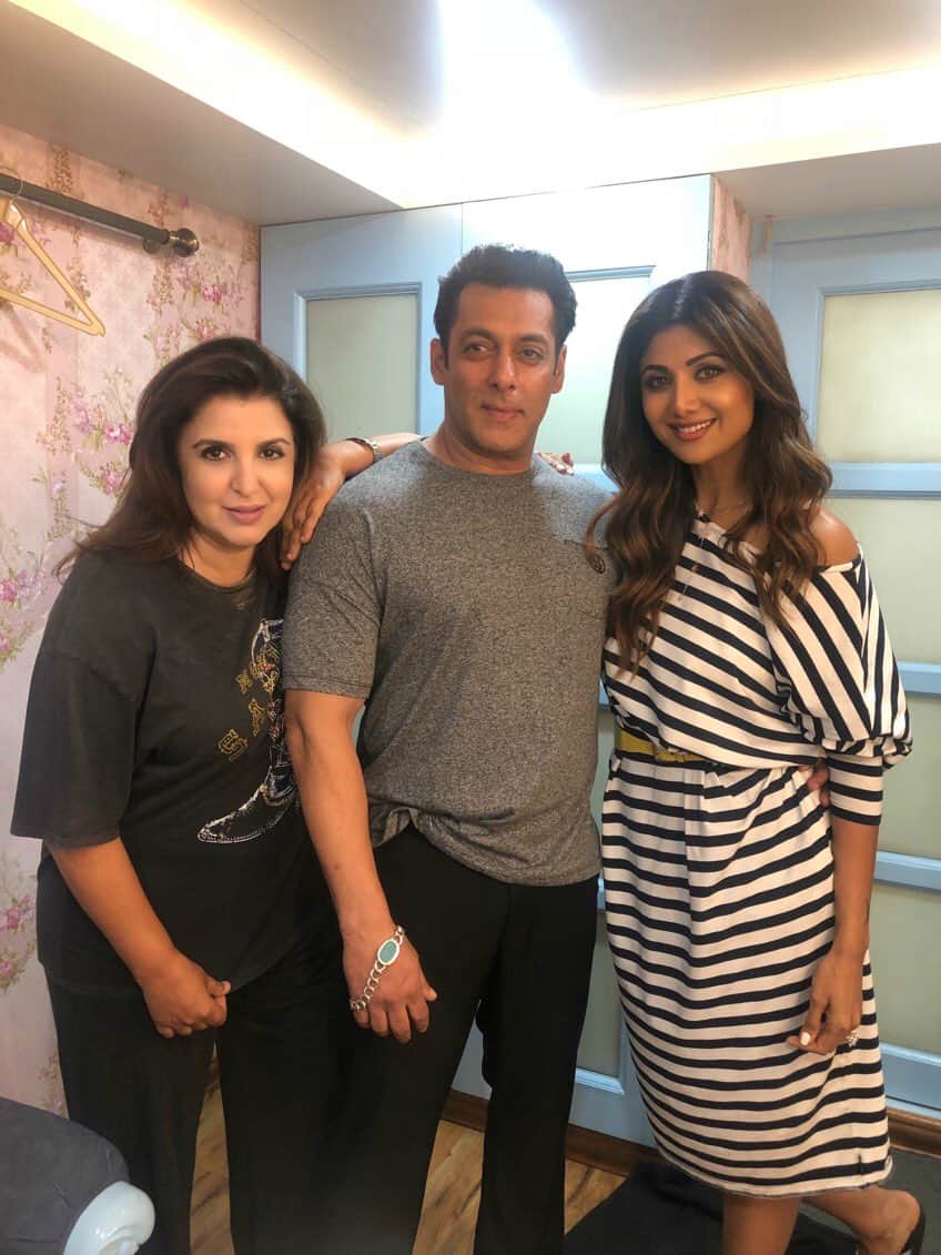 shilpa shetty unbutton salman khan on dus ka dum