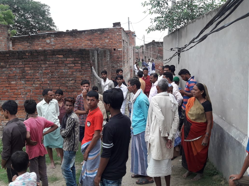 communal tension in chandauli district after slaughtering cow