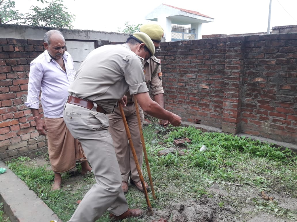 communal tension in chandauli district after slaughtering cow
