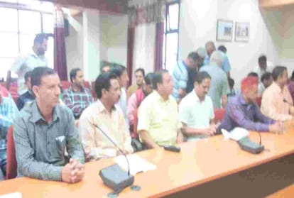 c&v teacher meeting with education minister suresh bhardwaj at shimla