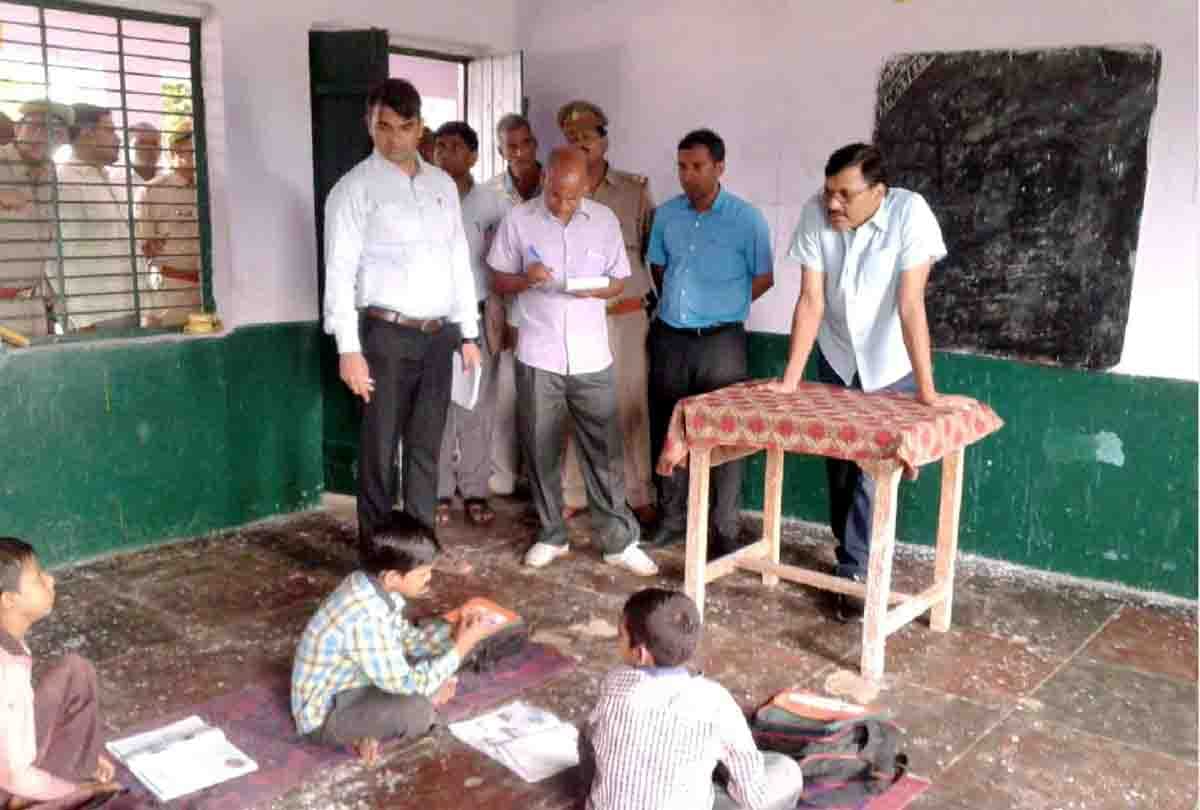  Primary School principal found chewing Gutkha 