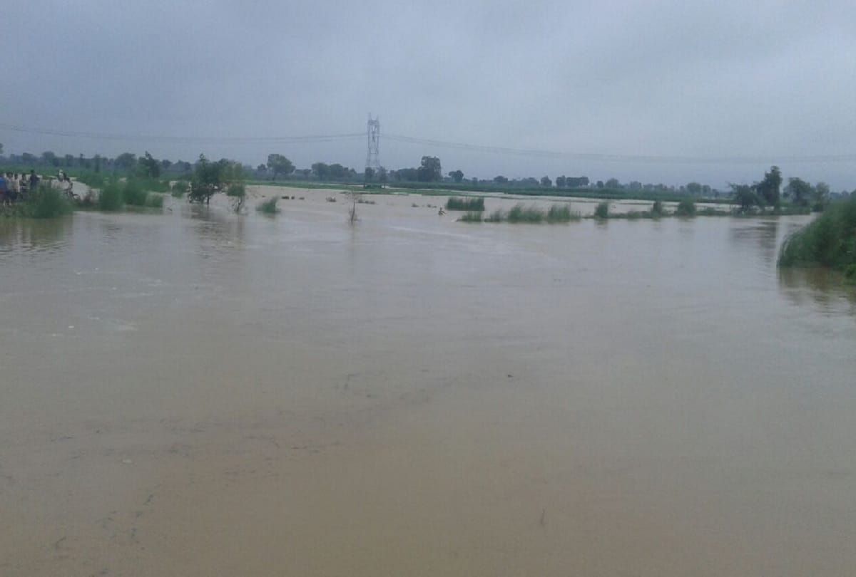 water level increases in yamuna at mathura