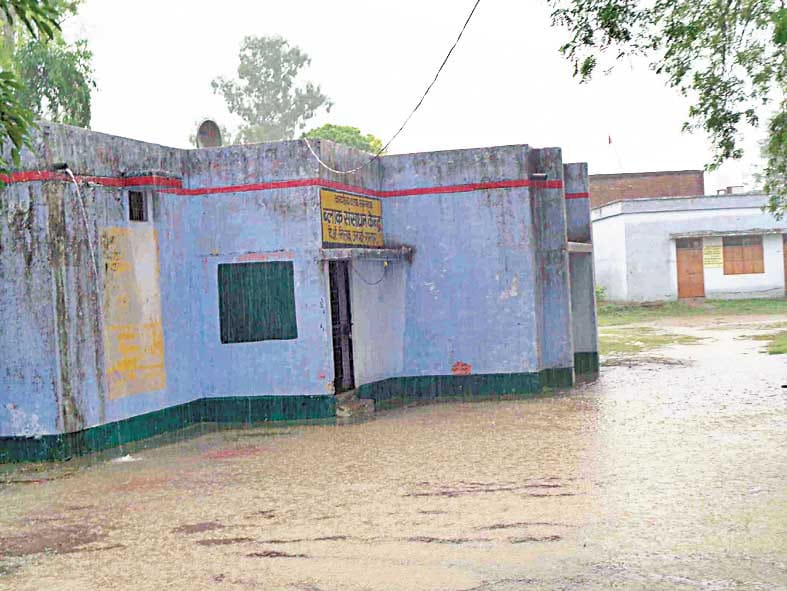 heavy rain in milak 