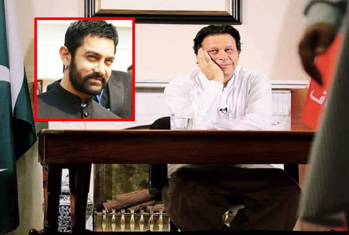 Imran khan invites aamir khan to pakistan for celebrate victory watch viral video