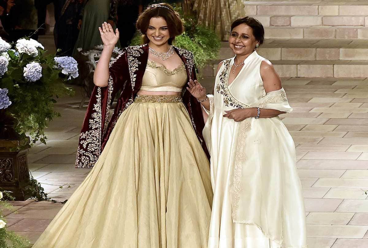India Couture Week 2018 Kangna Ranaut And Aditi Rao Hydari Walk The Ramp