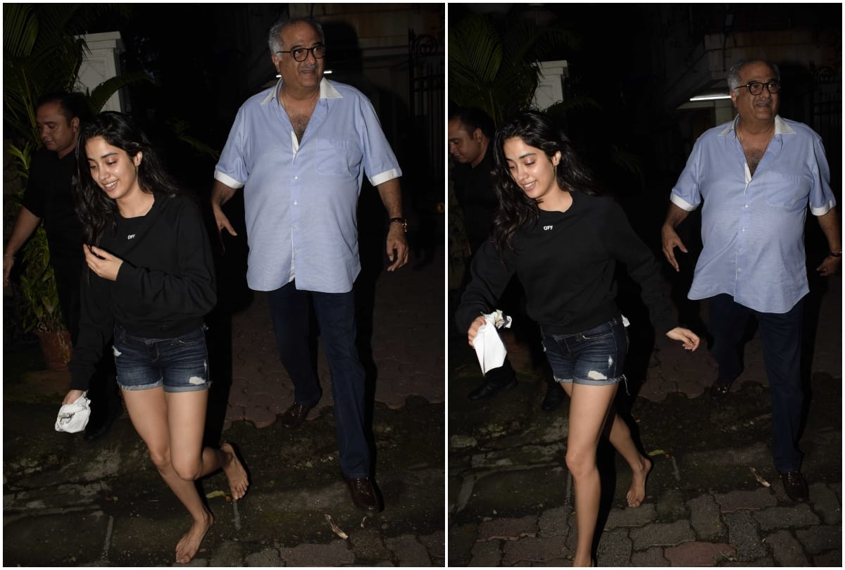 boney kapoor first time respond on janhvi kapoor and ishaan khattar affair rumours