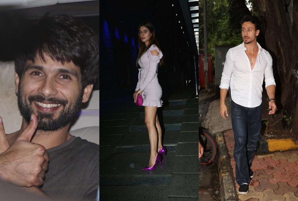 including Tiger Shroff Shahid Kapoor and Karisma Sharma Spotted in mumbai