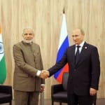 PM Modi meets Russian President Vladimir Putin at Brics summit