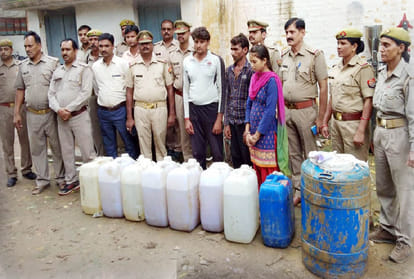 Police raided and found 300 liters of illegal alcohol