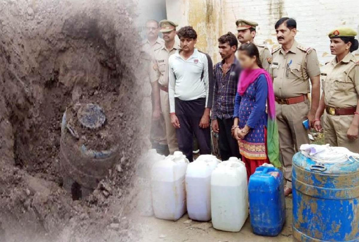 Police raided and found 300 liters of illegal alcohol