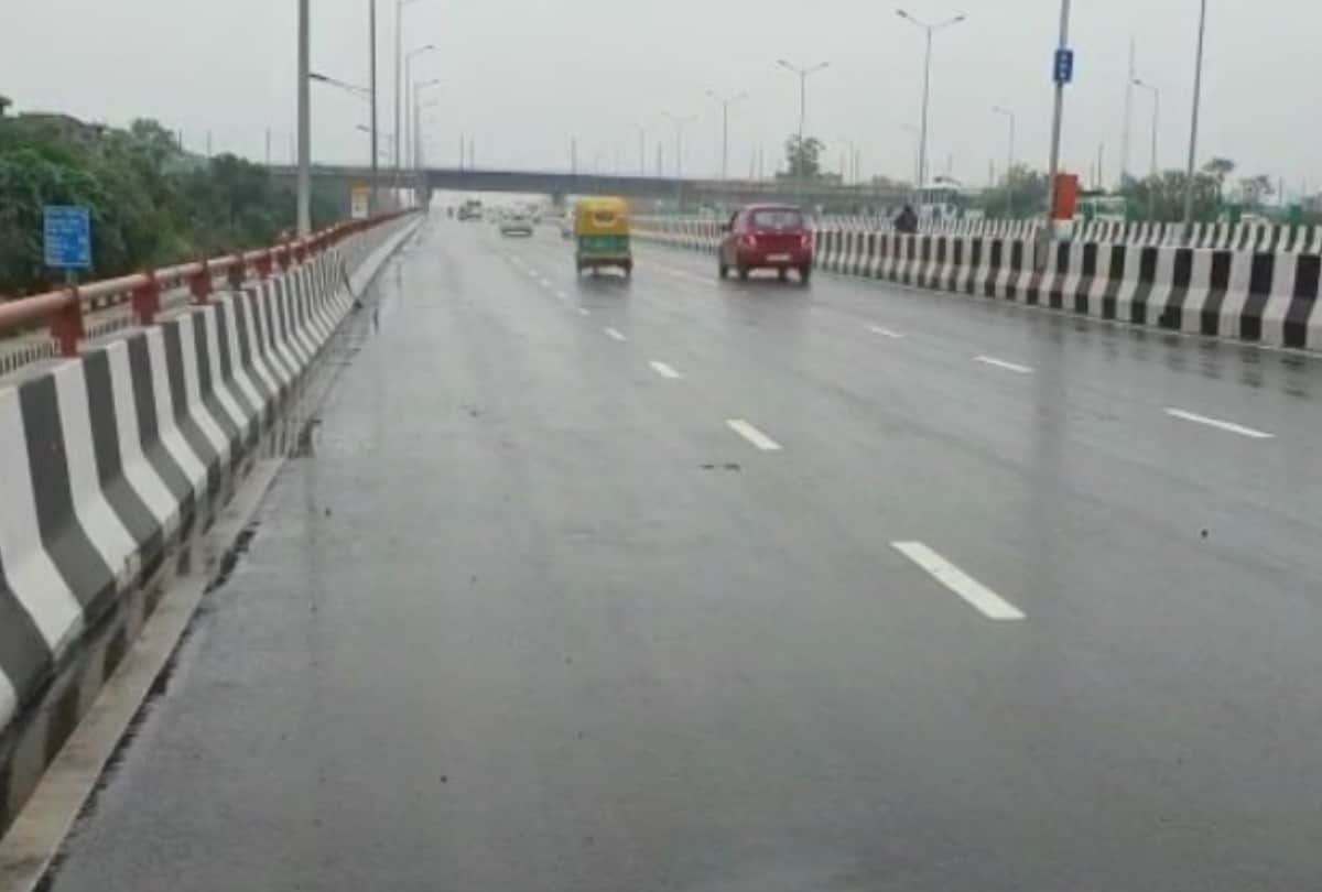 hindon elevated road flooded with water after 26 july rain in delhi ncr was fake