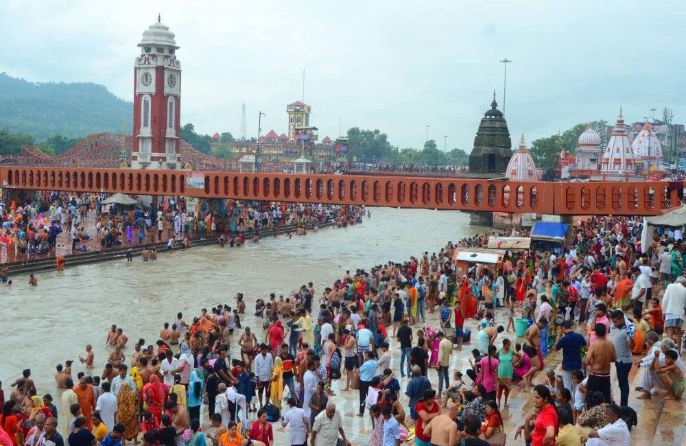 kumbh shahi snan 2019 in brahma kund