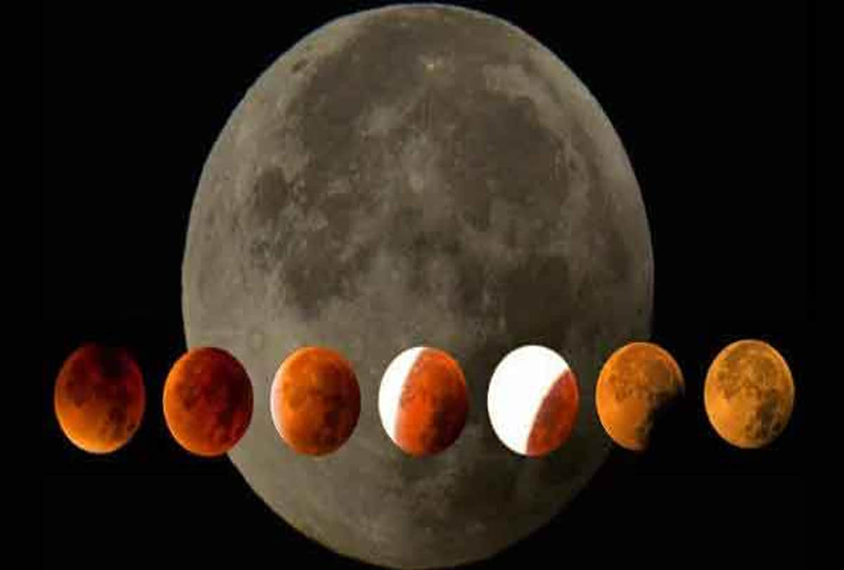 Take a look at the lunar eclipse