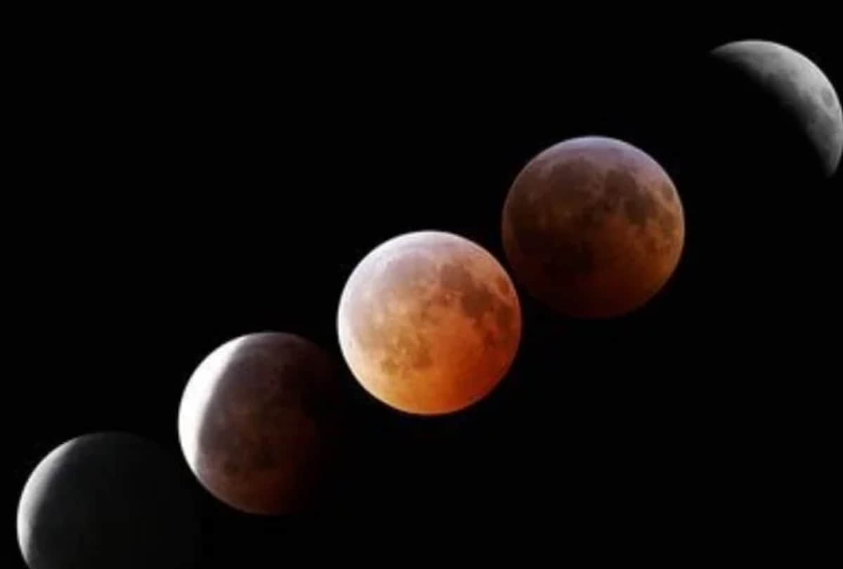 Take a look at the lunar eclipse