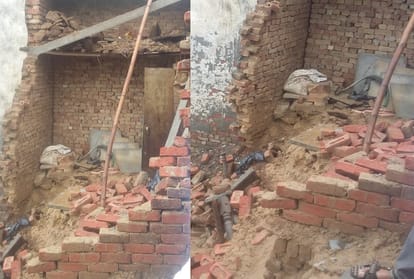 UP: The roof of the house becomes havoc in the rain, two children died, many injured 