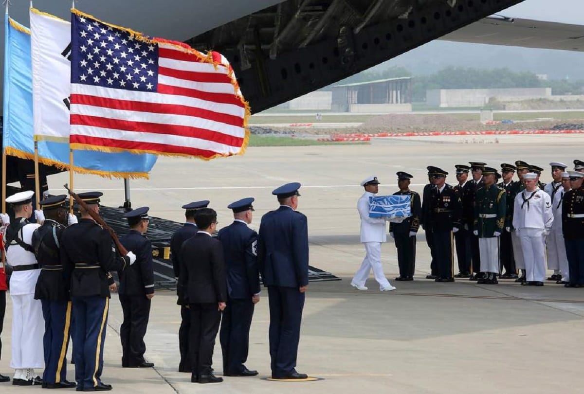 After 60 years North Korea hands over remains of US soldiers killed in Korean war