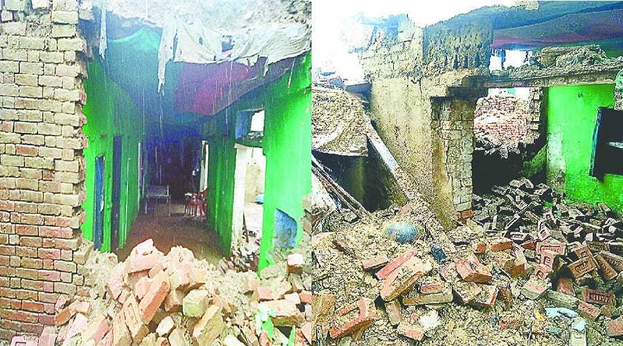 Heavy rain in Saharanpur, five killed, 12 injured 