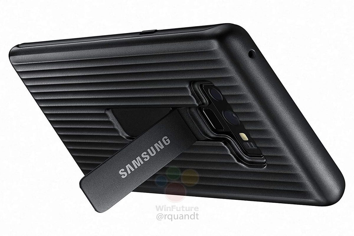 Samsung Galaxy Note 9’s official cases and covers revealed in leaked renders