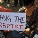 बलात्कार के विरोध में प्रदर्शन