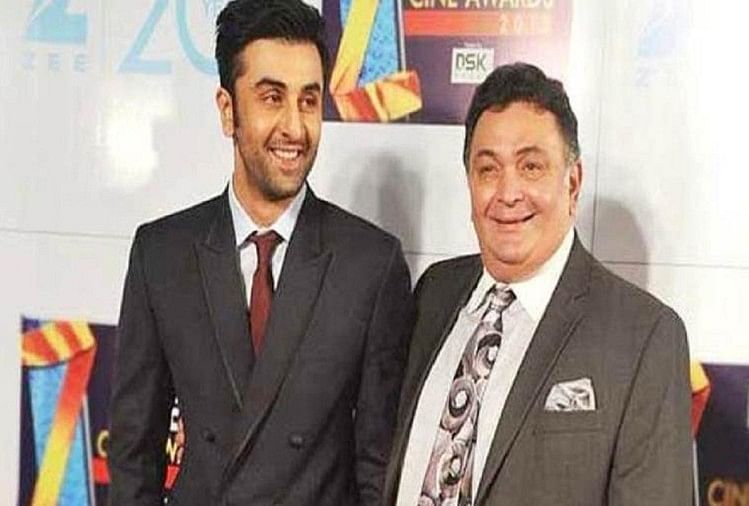 rishi kapoor and ranbir kapoor