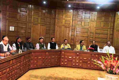himachal bjp meeting under the chairmanship of mangal pandey at shimla