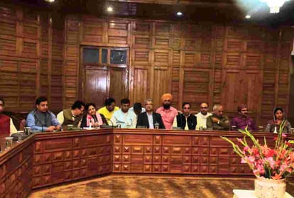 himachal bjp meeting under the chairmanship of mangal pandey at shimla