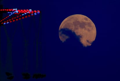 Lunar eclipse of the Century around the world including India