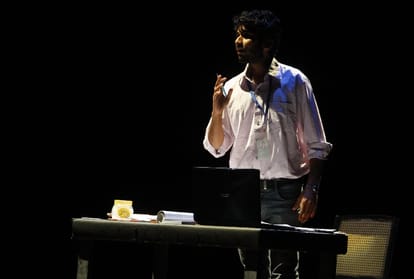 Drama staged by the Alankar Theater Group in chandigarh