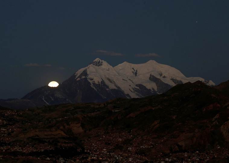 images of the longest lunar eclipse 2018 of this century