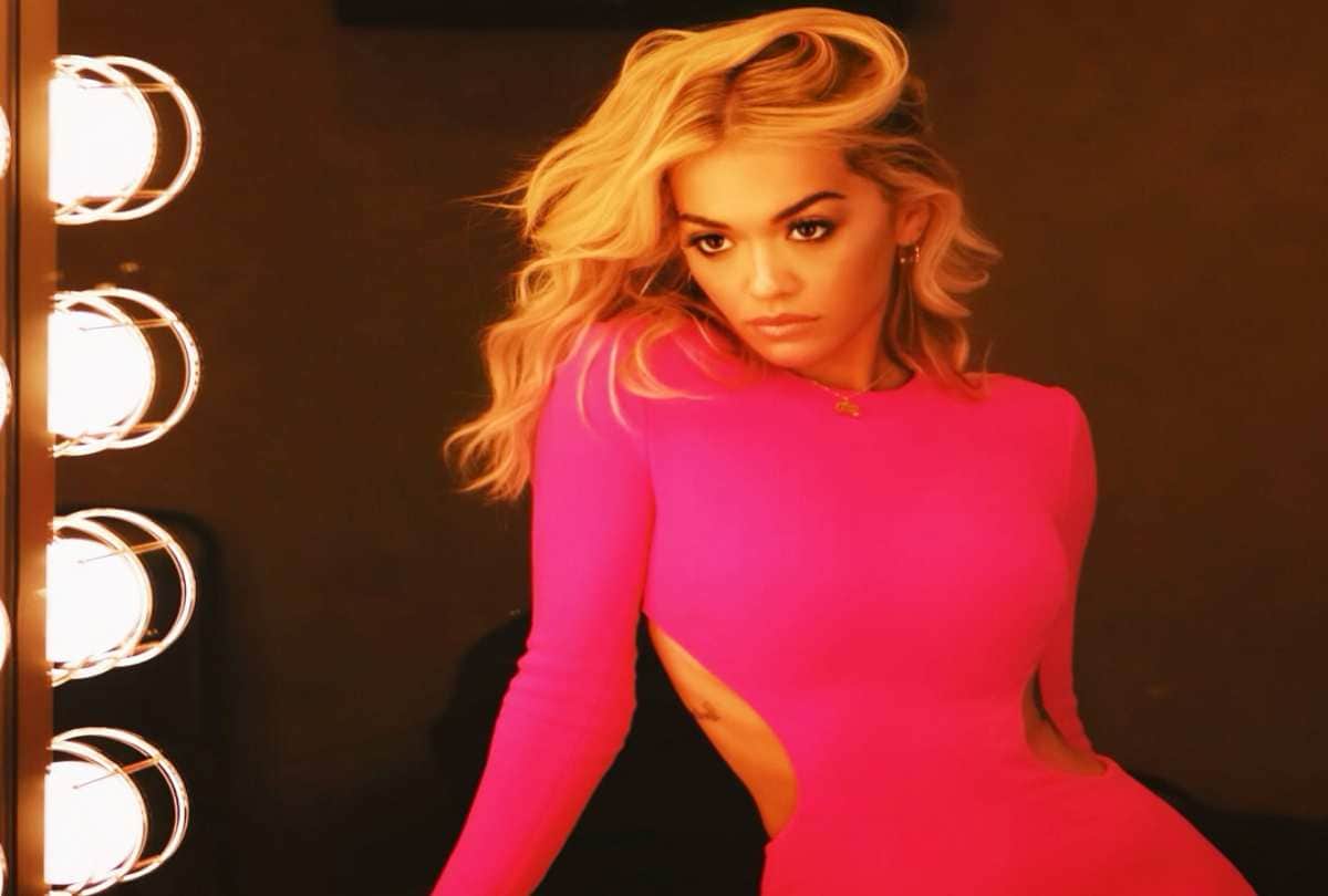 Rita Ora Goes Topless To Wish Happy Birthday To Her Friend