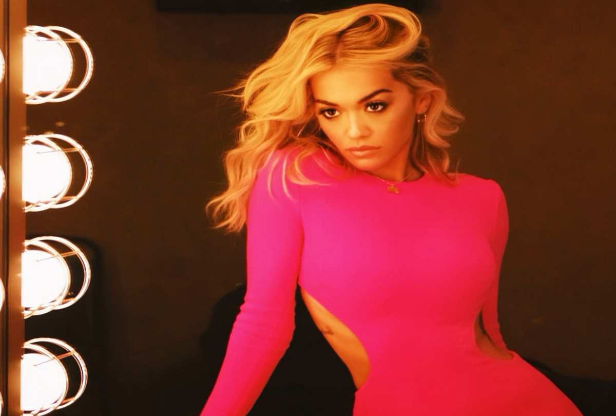 Rita Ora Goes Topless To Wish Happy Birthday To Her Friend