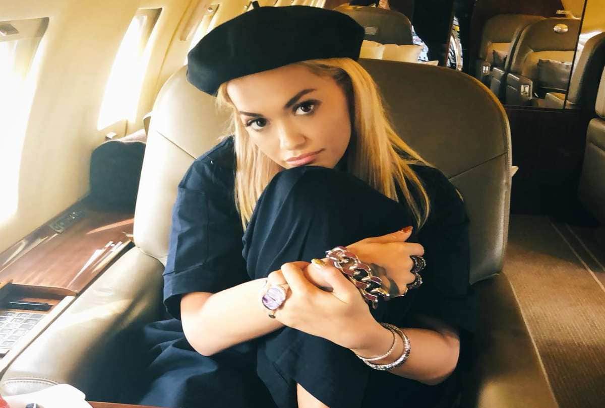Rita Ora Goes Topless To Wish Happy Birthday To Her Friend