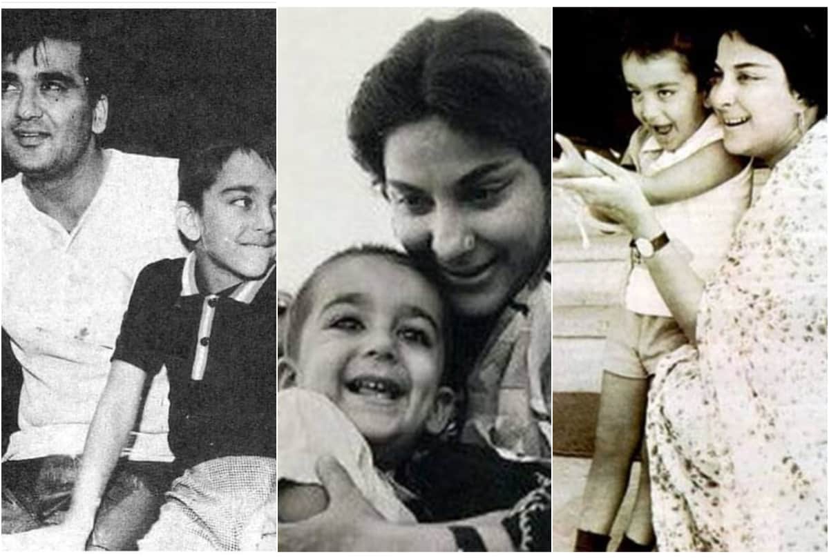Sanjay Dutt birthday special 8 unseen childhood pictures 
