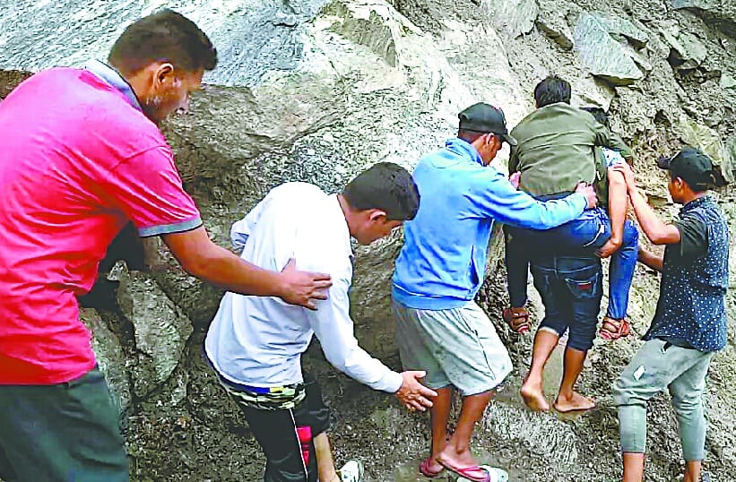 To save the sick, villagers have put their lives on the stake