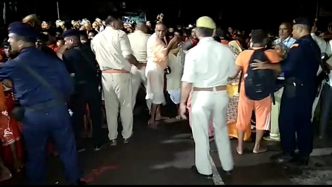 Kashi vishwanath temple security managment failure sawan first day