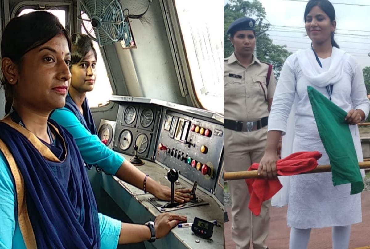 East Central Railway: two female drivers and guards used to drive the goods train