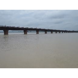 water released from naraura dam 