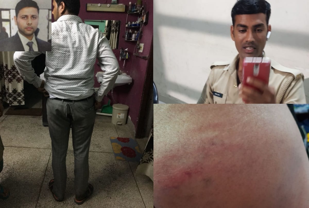 doctor beaten by gajipur police