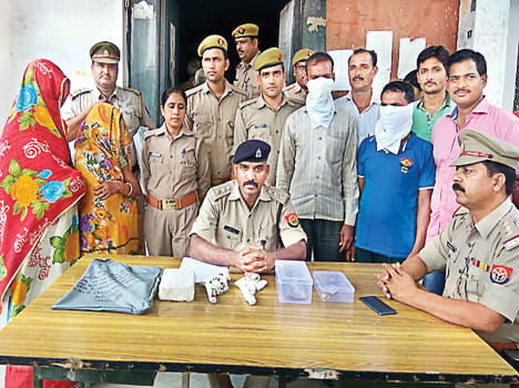 Millions of robbers arrested, four arrested