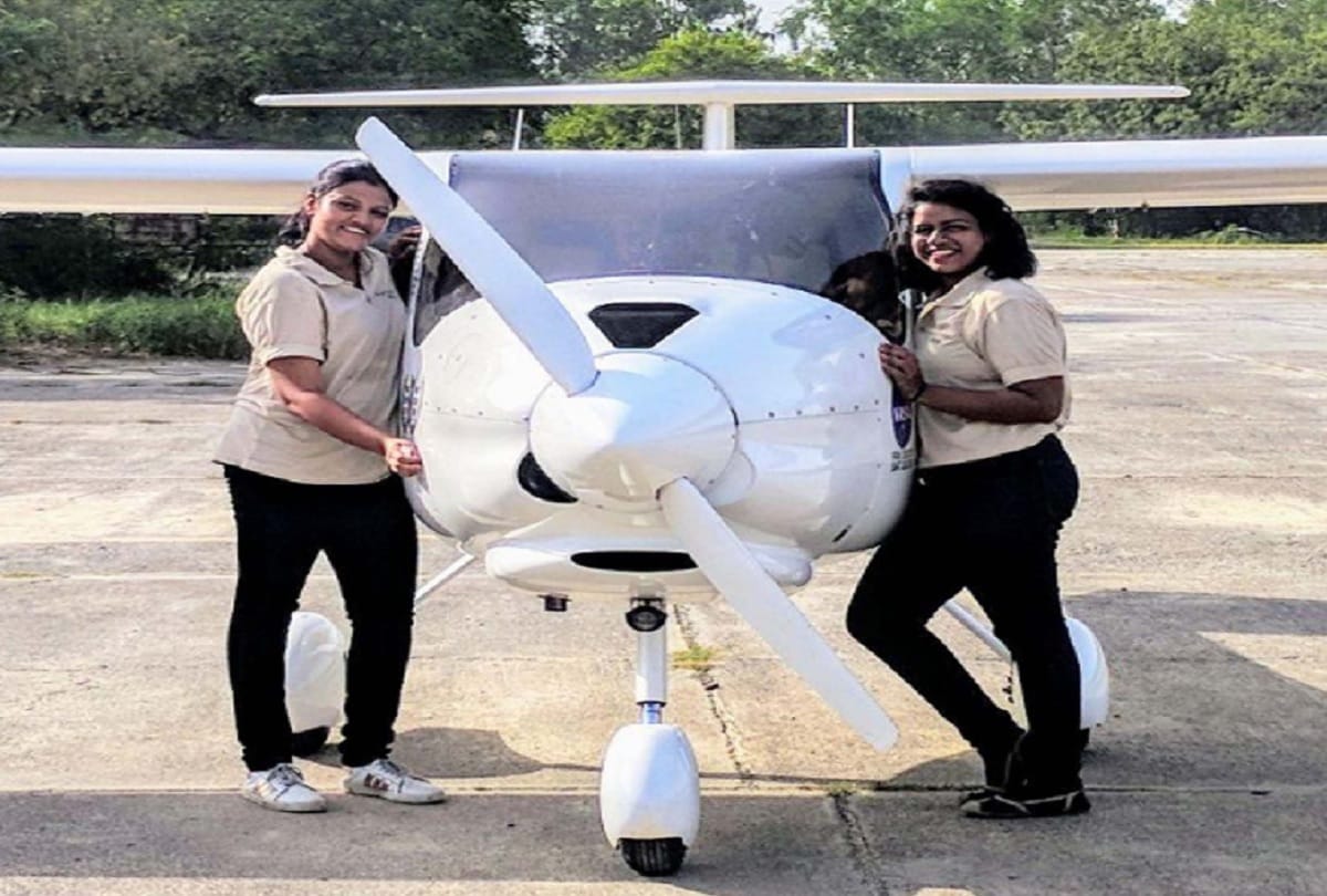 Two female pilots will spread the message of beti bachao beti padhao