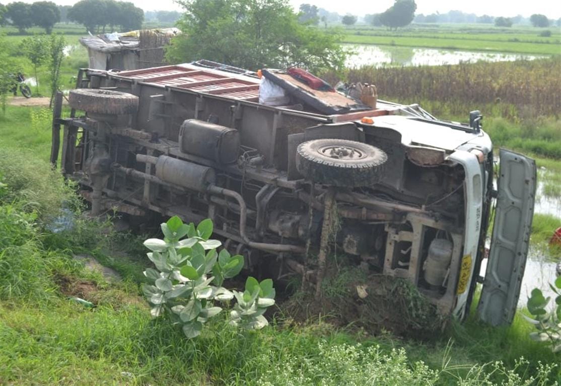  Collision in trucks, death of a driver