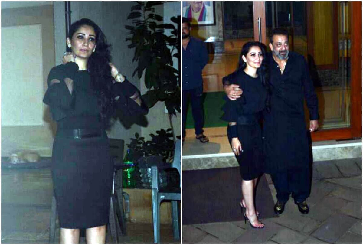 Sanjay Dutt birthday party at his home in bandra