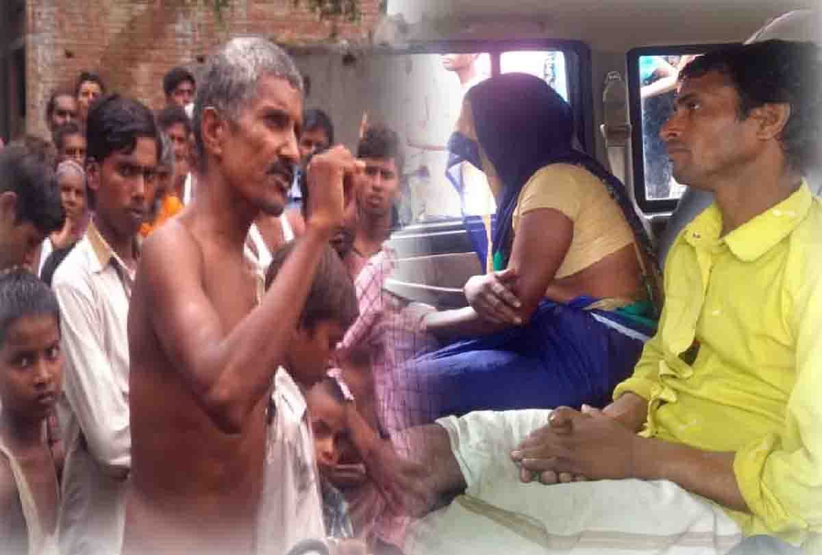beating of wife and her lover video of Viral in kannauj