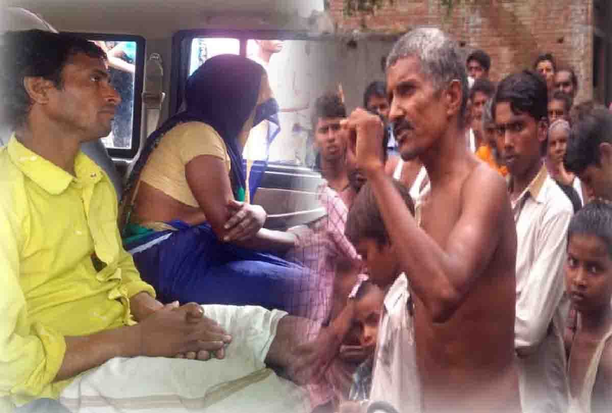 beating of wife and her lover video of Viral in kannauj