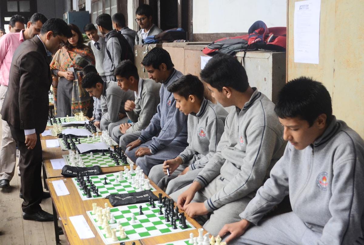 Chess championship at LalPani School Shimla
