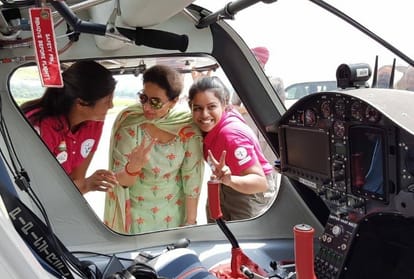 Two women pilots of the country will travel the world in 90 days,flying from Patiala