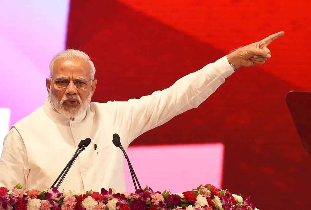 political messages given by PM Modi in ground breaking ceremony.